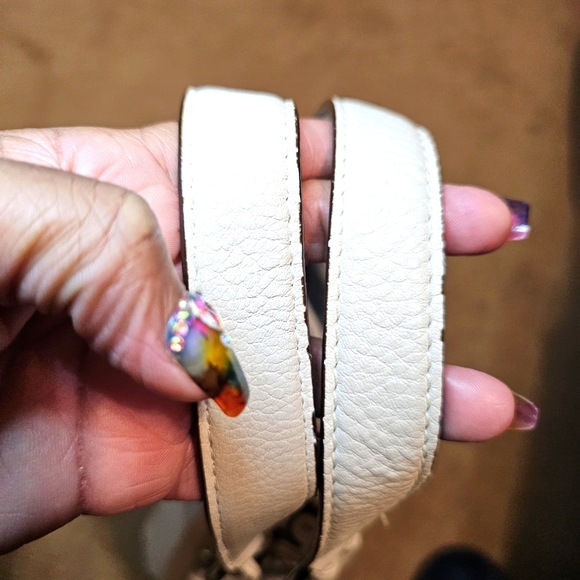 MICHAEL Michael Kors Ivory Leather Double Pocket Zip Hobo - Picture 7 of 16